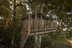 Cabane dans les arbres Lot-et-Garonne